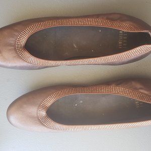 Stuart Weitzman  leather flat shoes pumps